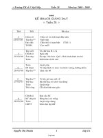 Giáo án Tổng hợp môn học lớp 1 - Trường TH Số 1 Ngô Mây - Tuần 28