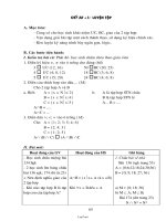 Bài giảng môn Số học lớp 6 - Tiết 30: Luyện tập