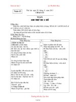 Bài soạn các môn lớp 2 - Tuần 15 - Lý Thị Bích Hoa