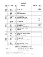 Bài soạn môn Đại số 7 năm 2010 - 2011 - Tiết 61, 62