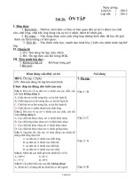 Giáo án lớp 6 Vật lí - Tiết 26: Ôn tập