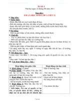 Giáo án Tổng hợp lớp 2 - Năm 2009 - 2010 - Trường TH A ngọc Linh - Tuần 22