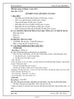 Giáo án giảng dạy môn khối 1 (buổi chiều) - Trường TH Long Thành Bắc - Tuần 20