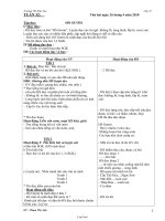 Bài soạn môn Đại số 7 - Trường THCS Hoà Bình - Tiết 49: Ôn tập chương III