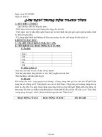 Giáo án môn Ngữ văn khối 7 - Tiết 37: Cảm nghĩ trong đêm thanh tĩnh