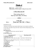 Giáo án Lớp 3 Tuần 2 - Đặng Văn Sơn - Trường Tiểu học Quảng Sơn