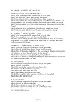 Hệ thống câu hỏi ôn thi vào lớp 10 môn Văn