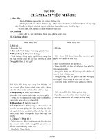 Giáo án lớp 2 môn học Đạo đức - Chăm làm việc nhà (t1)