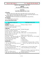 Giáo án lớp 3 tuần 5 - Gv : Nguyễn Thị Thu Huyền