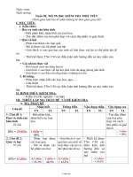 Giáo án môn Sinh học 6 - Tuần 28 - Tiết 55: Kiểm tra một tiết (thời gian làm bài 45 phút không kể thời gian giao đề)