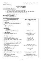 Giáo án môn học lớp 2 - Tuần lễ 8 năm 2009