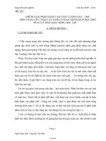 Đề tài Những giải pháp nâng cao chất lượng dạy – học môn toán lớp 3 theo các dạng cơ bản nhằm giúp học sinh tích cực hóa hoạt động học tập