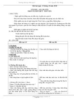 Thiết kế bài dạy môn học lớp 1 - Tuần 16