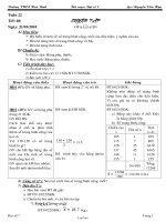 Bài soạn môn Đại số 7 - Trường THCS Hoà Bình - Tiết 48: Luyện tập
