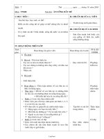 Giáo án Tự nhiên xã hội - Tiết 7: Ăn uống đầy đủ