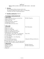 Giáo án Thể dục 1 - Tiết 11: Thể dục rèn luyện thân thể cơ bản – trò chơi