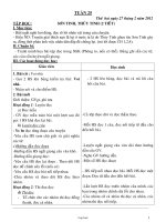 Giáo án tổng hợp khối 1 - Tuần 25