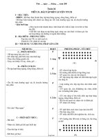 Giáo án Thể dục 3 tiết 31, 32