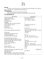 Giáo án Họa vần 1 - Tuần 21, 22, 23, 24