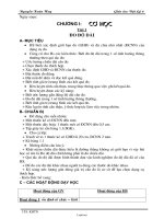 Giáo án Vật lý 6 - Tiết số 1 đến 34