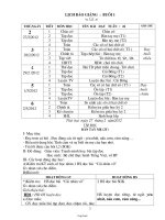 Giáo án giảng dạy môn học khối 1 - Tuần 26 năm 2012