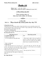 Giáo án Lớp 3 Tuần 25 - Trường tiểu học Quang Sơn