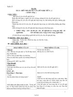 Kế hoạch dạy học các môn khối 2 - Tuần 21