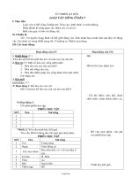 Giáo án lớp 2 môn học Tự nhiên xã hội - Loài vật sống ở đâu