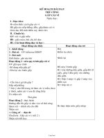 Giáo án Thủ công 01 tuần 20: Gấp cái ví