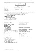 Bài soạn Tổng hợp các môn khối 1 - Tuần 28 - Lê Thị Vy