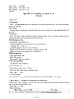 Giáo án Giáo dục công dân lớp 6 - Tiết 26: Quyền và nghĩa vụ học tập (tiết 2)