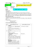 Giáo án lớp 2 - Nguyễn Tiến - Tuần 15