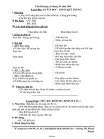 Giáo án Lớp 3 Buổi chiều - Tuần 10