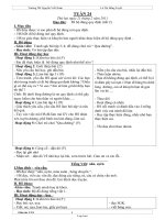 Thiết kế bài dạy các môn lớp 1 - Trường TH Nguyễn Viết Xuân - Tuần 24