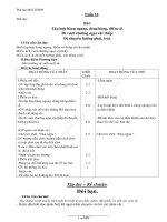 Giáo án dạy Tuần 16 Lớp 3