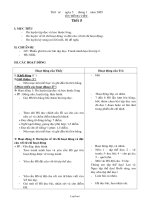 Giáo án lớp 3 môn Thể dục - Tuần 12 - Bài 23: Bài thể dục phát triển chung - Trò chơi “kết bạn”