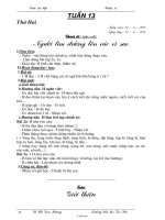 Giáo án Lớp 4 Tuần 13 - Hoàng Thị An