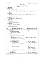 Giáo án lớp 1 - Tuần 19 môn Toán + Tiếng Việt