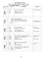 Giáo án các môn học lớp 2 - Tuần học số 29 năm 2010