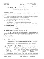 Giáo án Ngữ văn 8 tiết 38 bài 10: Văn bản: Ôn tập truyện kí Việt Nam