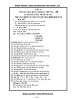 Giáo án Âm nhạc khối 3 tiết 24: Ôn tập 2 bài hát : em yêu trường em, cùng múa hát dưới trăng
