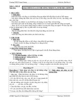 Giáo án môn học Sinh học 6 - Tuần 1 - Tiết 1: Đặc điểm của cơ thể sống - Nhiệm vụ sinh học