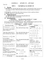 Bài soạn môn Đại số lớp 7 (cả năm)