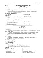 Giáo án Lớp 1 tuần 7, 8 - Trường Tiểu học Bắc Lý số 1