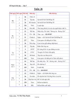 Giáo án Lớp 3 Tuần 26 - Giáo viên: Võ Thị Thùy Duyên