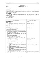 Giáo án khối 2 môn Thủ công - Tiết 1: Gấp tên lửa (tiết 1)