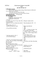 Bài soạn các môn học khối 2 - Tuần 15 năm học 2008