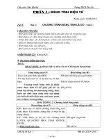 Giáo án Tin học 7 - Trường THCS Thọ Lộc