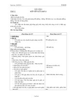 Giáo án khối 2 môn học Thủ công - Tiết 1: Gấp tên lửa (tiết 1)