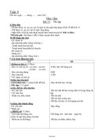 Kế hoạch bài dạy các môn lớp 1 (chuẩn kiến thức, kĩ năng) - Tuần 8